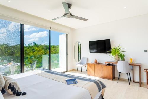 Your place in Tulum with pool, gym and coworking