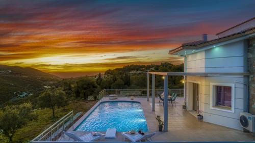 전망, Villa Guesto with Private Pool in 아나포니트리아 전망, Villa Guesto with Private Pool in 아나포니트리아