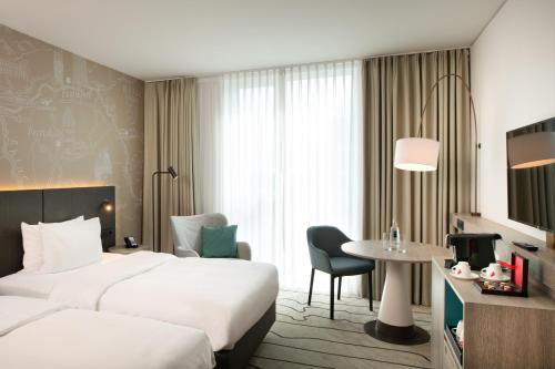 Guestroom, Hyatt Place Frankfurt Airport in Flughafen Guestroom, Hyatt Place Frankfurt Airport in Flughafen