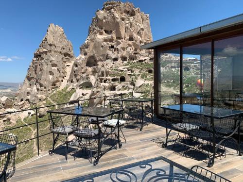 شرفة/ تراس, Caldera Cave Hotel in Uchisar شرفة/ تراس, Caldera Cave Hotel in Uchisar