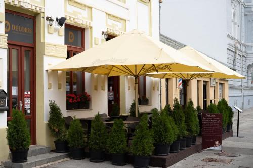balkon/terras, Penzión Deloris (Penzion Deloris) in Trencin balkon/terras, Penzión Deloris (Penzion Deloris) in Trencin
