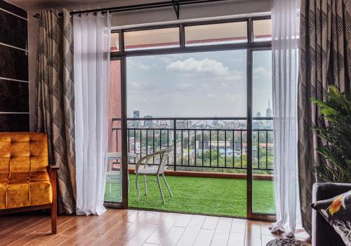 beranda/teres, Modern 2 Bedroom Apartment along Kilimani, Ngong Rd in Kibera beranda/teres, Modern 2 Bedroom Apartment along Kilimani, Ngong Rd in Kibera