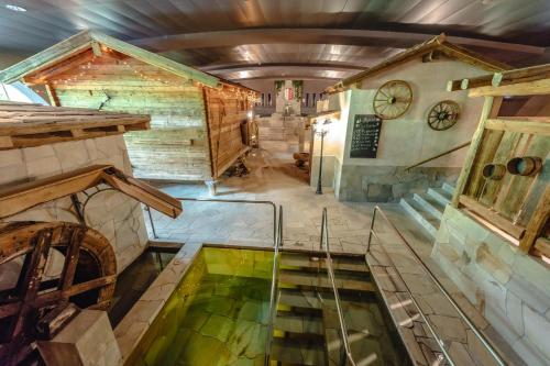 Szauna, Thermalhotels Leukerbad in Leukerbad Városközpont Szauna, Thermalhotels Leukerbad in Leukerbad Városközpont