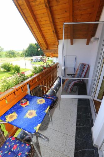 Balcony/terrace, Ferienwohnung Maria Waldblick in Burtenbach Balcony/terrace, Ferienwohnung Maria Waldblick in Burtenbach
