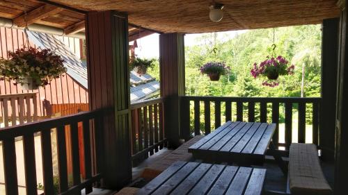 Erkély/terasz, Penzion Na Belidle in Krasna Lipa Erkély/terasz, Penzion Na Belidle in Krasna Lipa