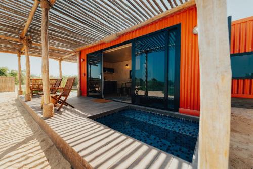 Entrance, Bab Al Nojoum Al Mugheirah in Al Marfa' Entrance, Bab Al Nojoum Al Mugheirah in Al Marfa'