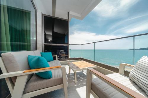 ระเบียง/ชานเรือน, Katamare Hotel in บุดวา ระเบียง/ชานเรือน, Katamare Hotel in บุดวา