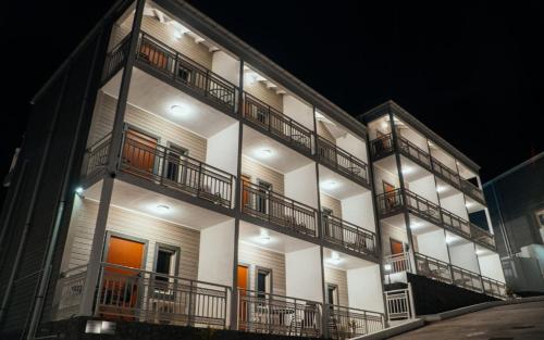 Hotellet från utsidan, Saba Arawak Hotel in Windwardside Hotellet från utsidan, Saba Arawak Hotel in Windwardside
