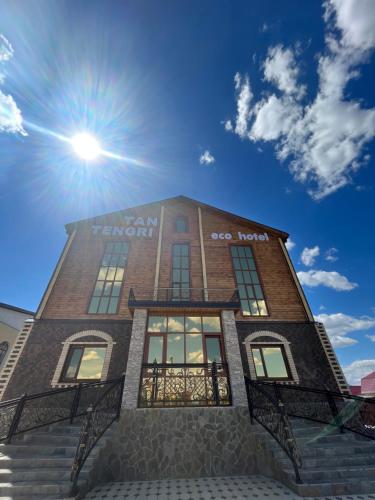 Фасада на хотела, Eco Hotel Tan Tengri in Костанай Фасада на хотела, Eco Hotel Tan Tengri in Костанай