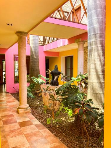 Balcony/terrace, Art 57 Hotel - Adults Only in Merida Balcony/terrace, Art 57 Hotel - Adults Only in Merida