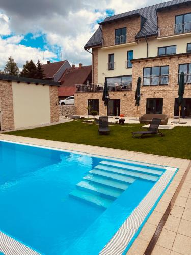 Úszómedence, Joy Aparthotel Keilberg in Loucna Pod Klinovcem Úszómedence, Joy Aparthotel Keilberg in Loucna Pod Klinovcem