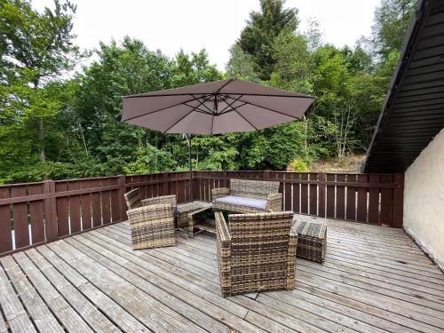 Balcony/terrace, Ferienwohnung Lappano - Losheim am See in Losheim Balcony/terrace, Ferienwohnung Lappano - Losheim am See in Losheim