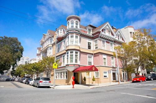 Exterior view, Queen Anne Hotel in Pacific Heights Exterior view, Queen Anne Hotel in Pacific Heights