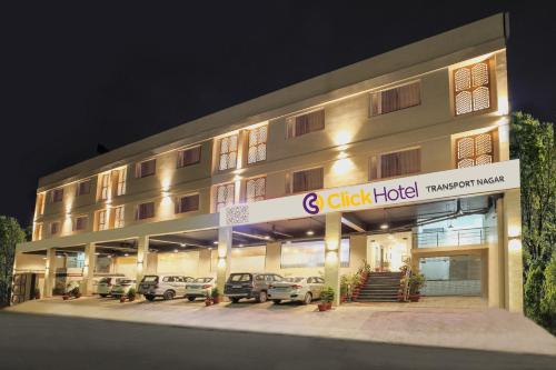Entrance, Click Hotel Transport Nagar near Chaudhary Charan Singh International Airport Entrance, Click Hotel Transport Nagar near Chaudhary Charan Singh International Airport