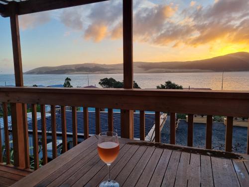 Balkon/terasa, Opononi Bliss in Dargaville Balkon/terasa, Opononi Bliss in Dargaville