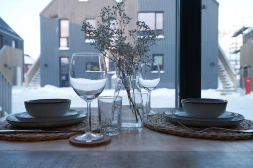 Modern apartment in Henningsvær in 亨寧斯維爾 Modern apartment in Henningsvær in 亨寧斯維爾