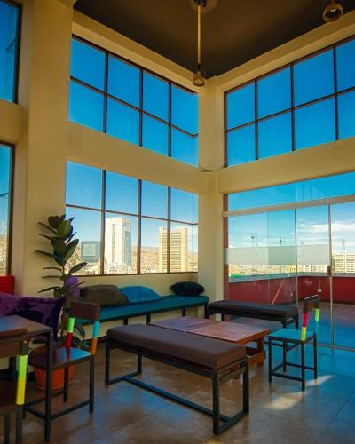 Balcony/terrace, ISKAY BOUTIQUE HOSTEL in El Alto Balcony/terrace, ISKAY BOUTIQUE HOSTEL in El Alto