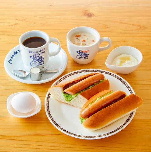Eten en drinken, VIA INN PRIME HIROSHIMA SHINKANSENGUCHI - JR WEST GROUP in Hiroshima Eten en drinken, VIA INN PRIME HIROSHIMA SHINKANSENGUCHI - JR WEST GROUP in Hiroshima