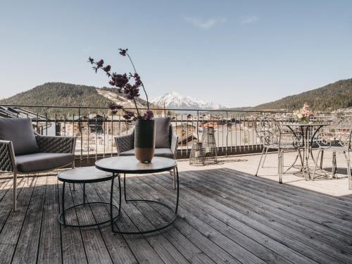 Балкон/тераса, VAYA Seefeld inklusive Seefeld Gastekarte in Seefeld Балкон/тераса, VAYA Seefeld inklusive Seefeld Gastekarte in Seefeld