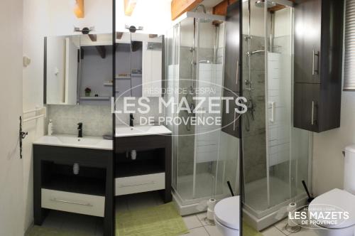 Zuhanyzó, Mazet l’Olivier in Valensole Zuhanyzó, Mazet l’Olivier in Valensole