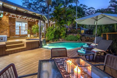 Bazen, The Hillside Retreat in planinaTamborine Bazen, The Hillside Retreat in planinaTamborine