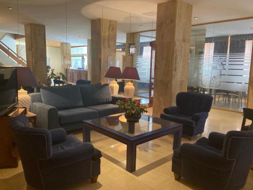 Közös társalgó / TV, Hotel Condal in Salamanca városközpont Közös társalgó / TV, Hotel Condal in Salamanca városközpont