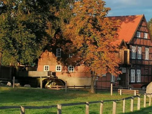 A szálláshely kívülről, Bruchmühlen (Bruchmuhlen) in Bruchhausen-Vilsen A szálláshely kívülről, Bruchmühlen (Bruchmuhlen) in Bruchhausen-Vilsen