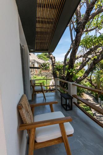 Балкон/тераса, Palo Verde Sustainable Hotel in El Zonte Балкон/тераса, Palo Verde Sustainable Hotel in El Zonte