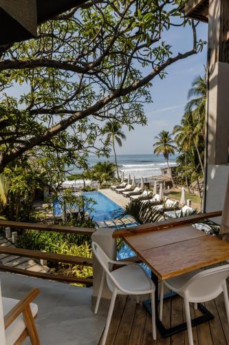 Балкон/тераса, Palo Verde Sustainable Hotel in El Zonte Балкон/тераса, Palo Verde Sustainable Hotel in El Zonte