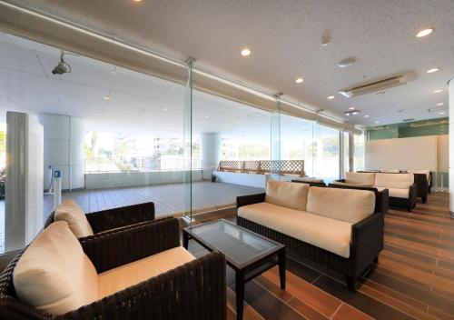 Lobby, Katsuura Hilltop Hotel & Residence in Onjuku Lobby, Katsuura Hilltop Hotel & Residence in Onjuku