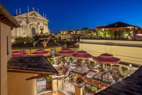Balcony/terrace, 9Hotel Cesari in Pantheon Balcony/terrace, 9Hotel Cesari in Pantheon