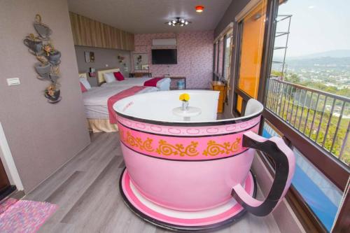 View, Rainbow Hill House彩虹山舍 in Xinshe District View, Rainbow Hill House彩虹山舍 in Xinshe District