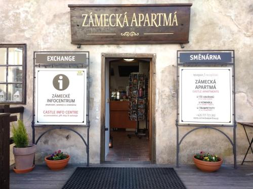 Entrada, Pension Zamecka Apartma - Castle Apartments in Cesky Krumlov Entrada, Pension Zamecka Apartma - Castle Apartments in Cesky Krumlov