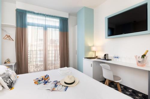 Habitación, Hotel Byakko Nice in Nice City Center Habitación, Hotel Byakko Nice in Nice City Center