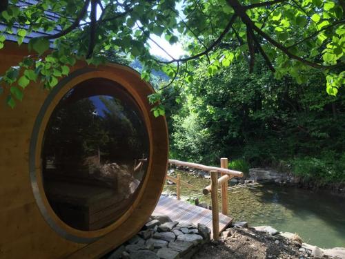 Chatka z sauną nad rzeką (Chatka z sauna nad rzeka) in Cisiec Chatka z sauną nad rzeką (Chatka z sauna nad rzeka) in Cisiec