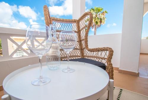 ระเบียง/ชานเรือน, Apartment close to golf, beaches, Quinta Lago, Vale Lobo, Quarteira and Vilamoura in เอสกาชินยาส ระเบียง/ชานเรือน, Apartment close to golf, beaches, Quinta Lago, Vale Lobo, Quarteira and Vilamoura in เอสกาชินยาส