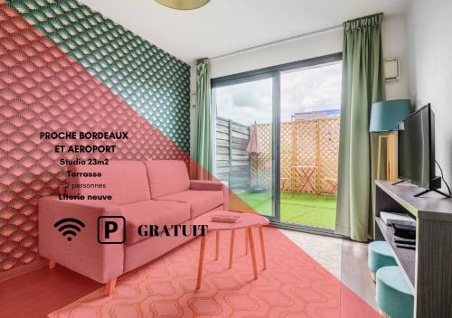 Superbe studio terrasse proche Bordeaux in Talence Superbe studio terrasse proche Bordeaux in Talence