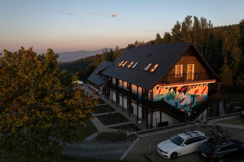 A szálláshely kívülről, Owca z widokiem in Walbrzych A szálláshely kívülről, Owca z widokiem in Walbrzych
