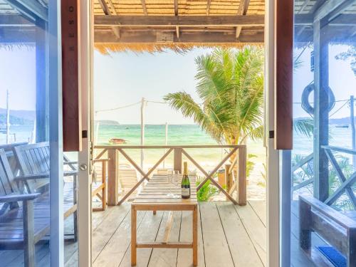 Balcony/terrace, Sara Resort in Koh Rong Sanloem Balcony/terrace, Sara Resort in Koh Rong Sanloem