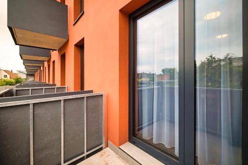 balkon/terras, ABA Apartments in Olomouc balkon/terras, ABA Apartments in Olomouc