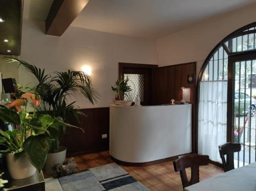 Vestíbulo, Albergo Stella D'Italia in Riva Del Garda Vestíbulo, Albergo Stella D'Italia in Riva Del Garda