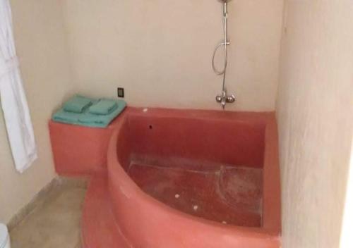 Bathroom, Riad Tin Hinane in Merzouga Bathroom, Riad Tin Hinane in Merzouga