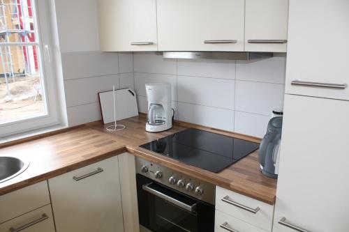 virtuvė, Ferienhaus Heimathafen in Sierksdorf virtuvė, Ferienhaus Heimathafen in Sierksdorf