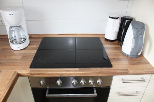 virtuvė, Ferienhaus Heimathafen in Sierksdorf virtuvė, Ferienhaus Heimathafen in Sierksdorf