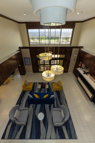 Lobby, Comfort Suites Houston West at Clay Road in Houston West Lobby, Comfort Suites Houston West at Clay Road in Houston West