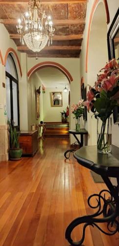 Lobby, Hostal Colonial Potosi in Potosi Lobby, Hostal Colonial Potosi in Potosi