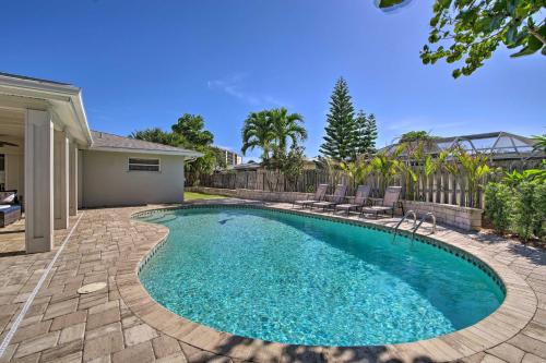 Coastal Getaway with Heated Pool Walk to Beach! in Indian Harbour Beach Coastal Getaway with Heated Pool Walk to Beach! in Indian Harbour Beach