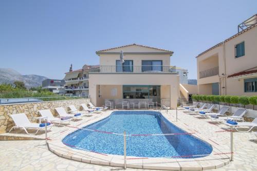 Swimming pool, Anemos Villas in Mytikas Swimming pool, Anemos Villas in Mytikas