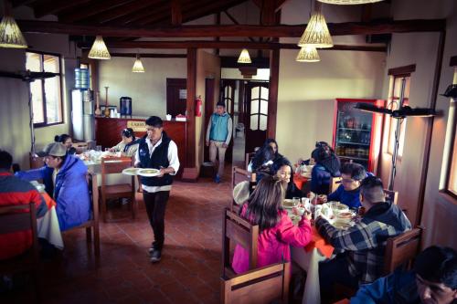 Ristorante, Hotel PrincesaToa in Quilotoa Ristorante, Hotel PrincesaToa in Quilotoa