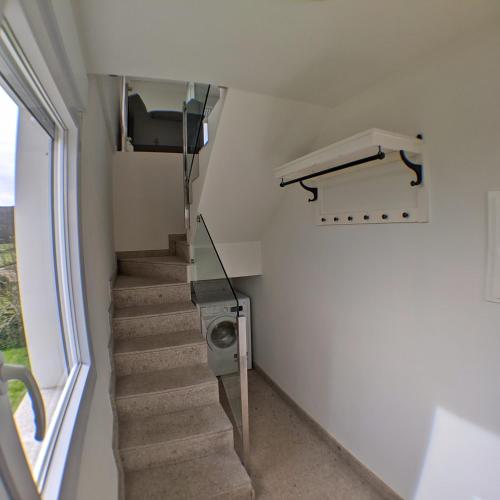 Entrance, Bright studio apartment, great views, sleeps 4 in Muxia Entrance, Bright studio apartment, great views, sleeps 4 in Muxia
